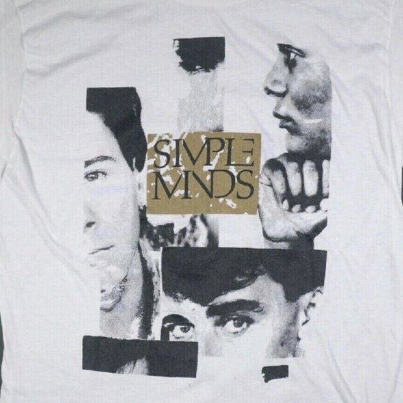 Simple Minds 1985–86 World Tour Shirt – Vintage Rock Band Tee – Retro Concert 87 - Picture 2 of 5